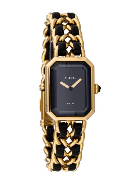 vintage ladies two tone chanel paris gold linkwatch|Chanel.